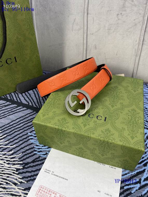 Gucci Belt 30mm  95-110cm 8L (71)