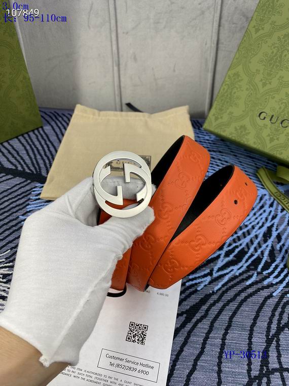 Gucci Belt 30mm  95-110cm 8L (75)