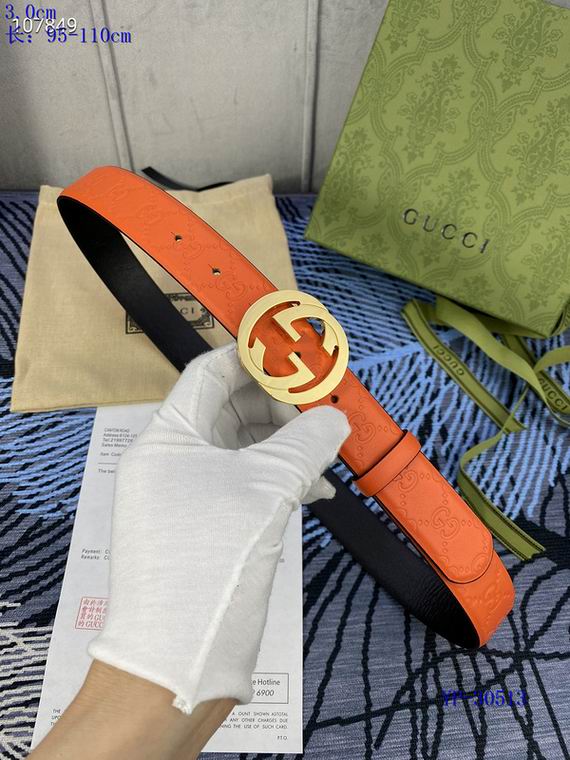 Gucci Belt 30mm  95-110cm 8L (78)