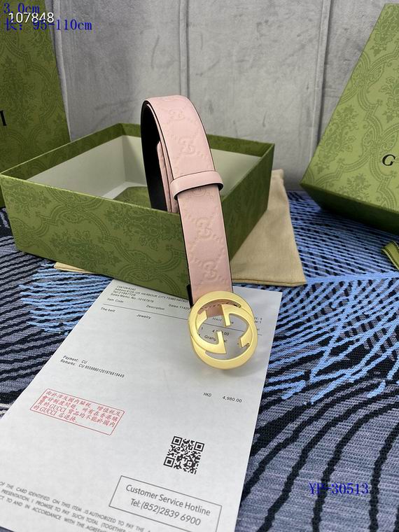 Gucci Belt 30mm  95-110cm 8L (79)