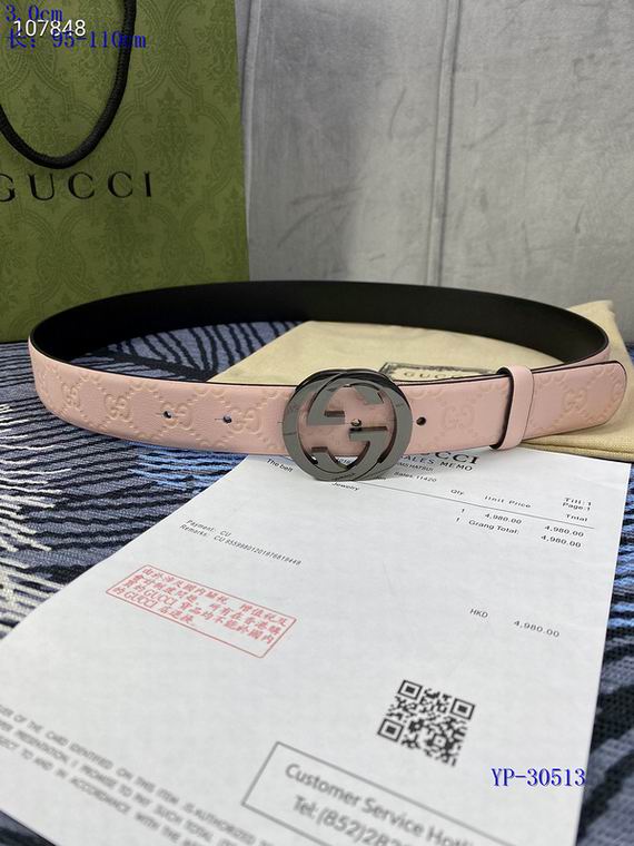 Gucci Belt 30mm  95-110cm 8L (83)