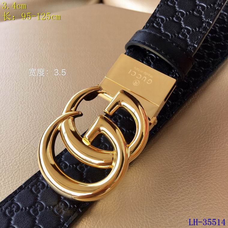 Gucci Belt 34mm 95-125cm 8L (1)
