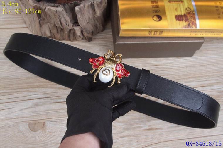 Gucci Belt 34mm 95-125cm 8L (34)