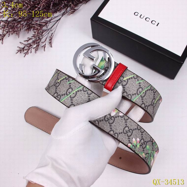 Gucci Belt 34mm 95-125cm 8L  (5)