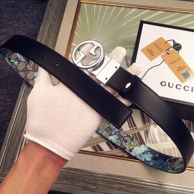 Gucci Belt 34mmX95-115cm 7D  (1)