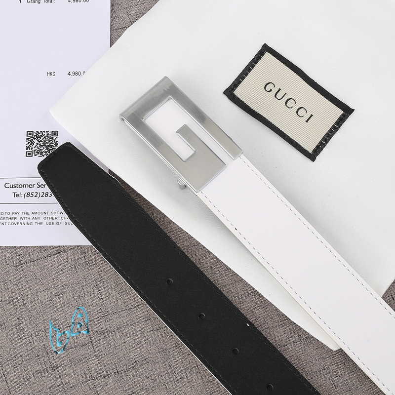 Gucci Belt 35mm lb (35)