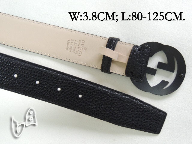 Gucci Belt 38mmX80-125cm lb (15)