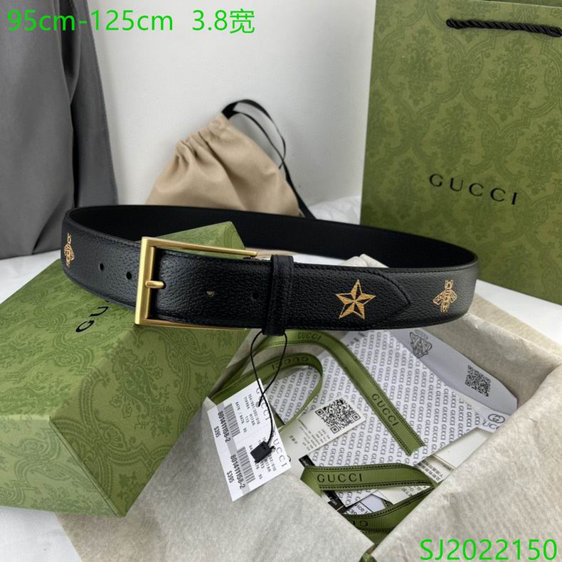 Gucci Belt 38mmX95-125cm 7D  (1)