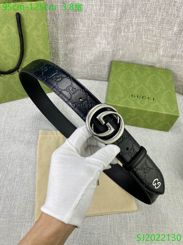 Gucci Belt 38mmX95-125cm 7D  (1)