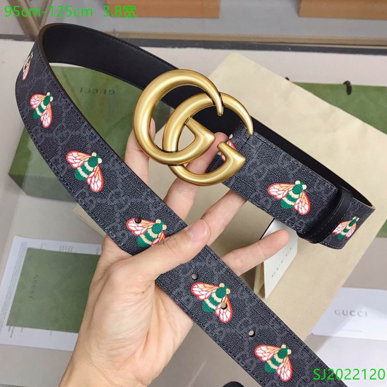 Gucci Belt 38mmX95-125cm 7D  (1)