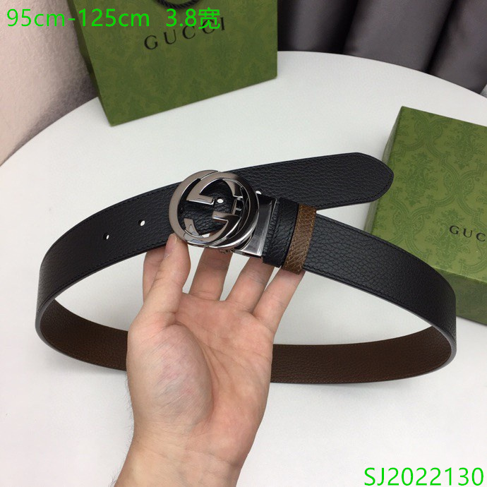 Gucci Belt 38mmX95-125cm 7D  (10)