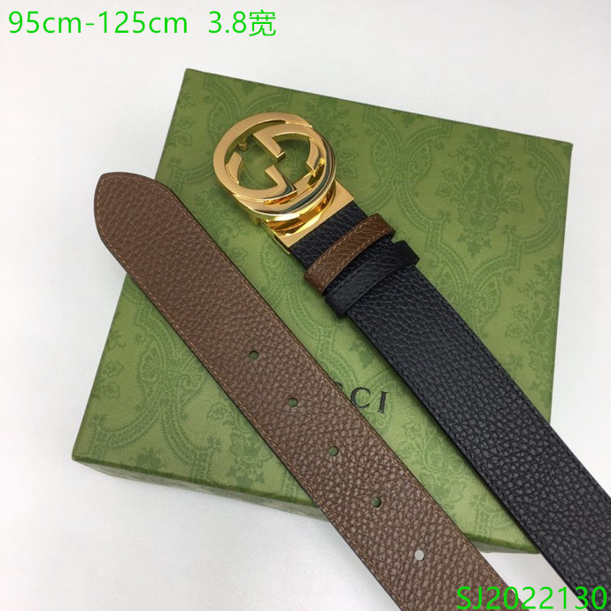 Gucci Belt 38mmX95-125cm 7D  (11)