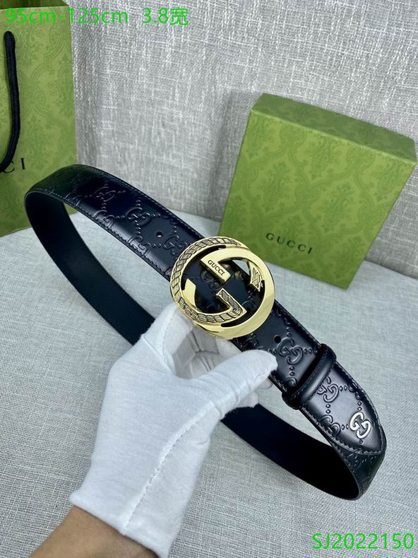 Gucci Belt 38mmX95-125cm 7D  (2)
