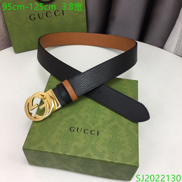 Gucci Belt 38mmX95-125cm 7D  (5)