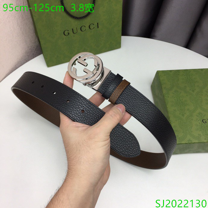 Gucci Belt 38mmX95-125cm 7D  (8)