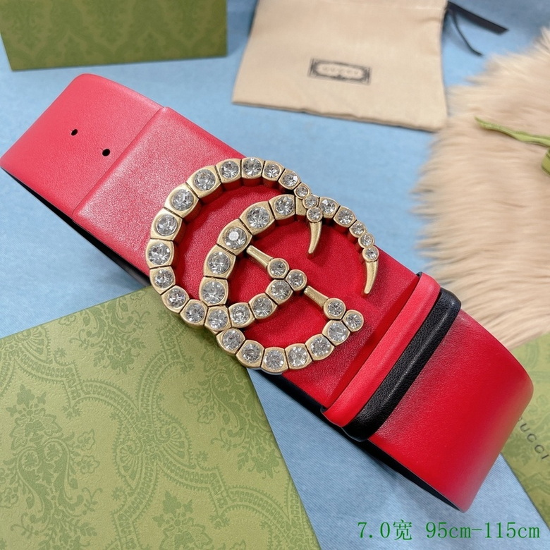 Gucci Belt 70mmX95-115CM 7D  (101)