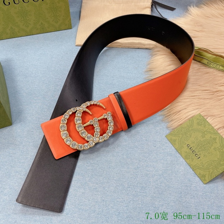 Gucci Belt 70mmX95-115CM 7D  (102)