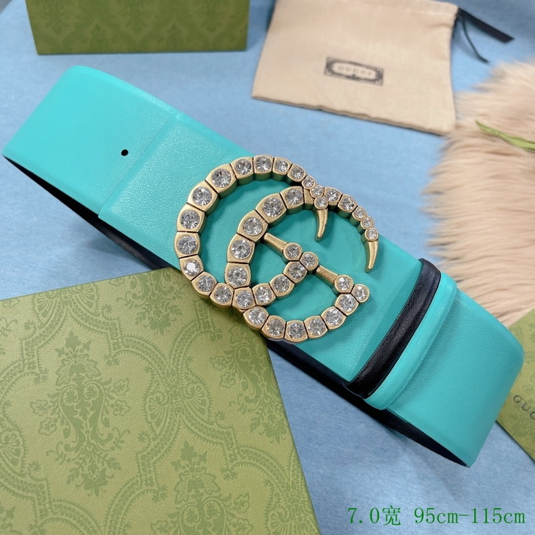 Gucci Belt 70mmX95-115CM 7D  (107)