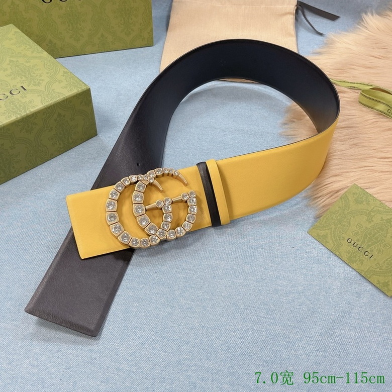 Gucci Belt 70mmX95-115CM 7D  (108)