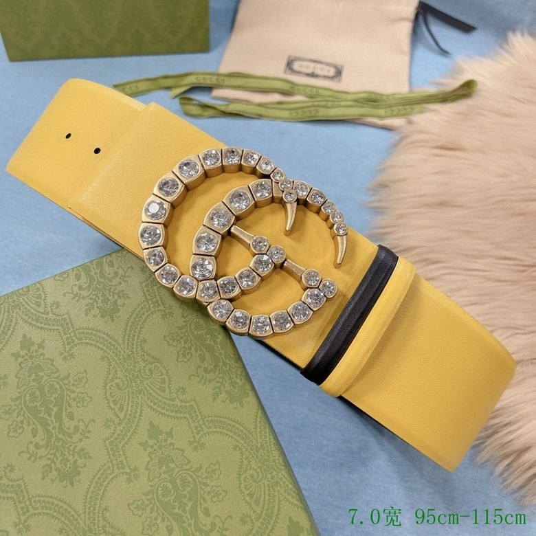 Gucci Belt 70mmX95-115CM 7D  (109)