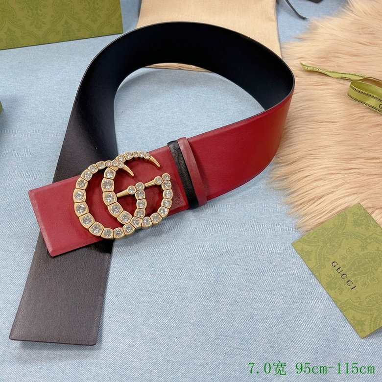 Gucci Belt 70mmX95-115CM 7D  (98)