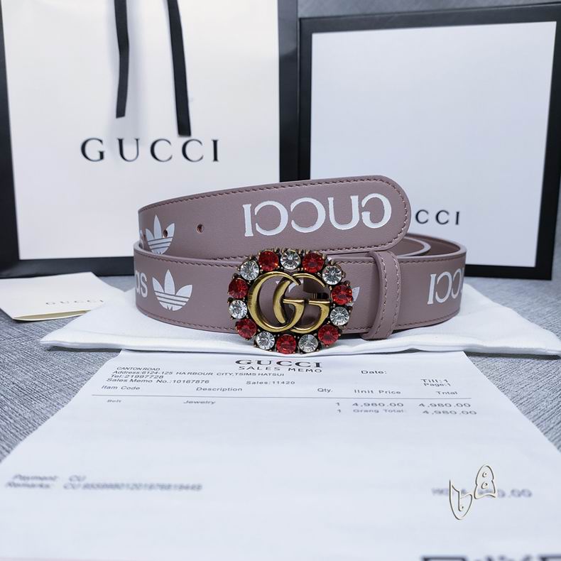 Gucci belt原版 35mmX80-125cm lb (13)