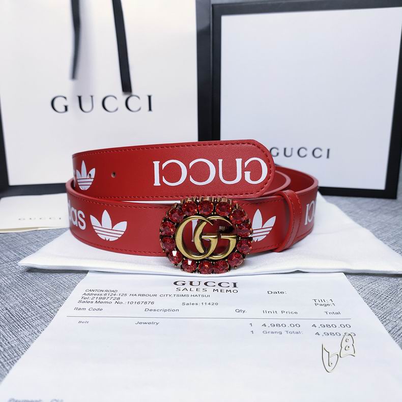 Gucci belt原版 35mmX80-125cm lb (16)