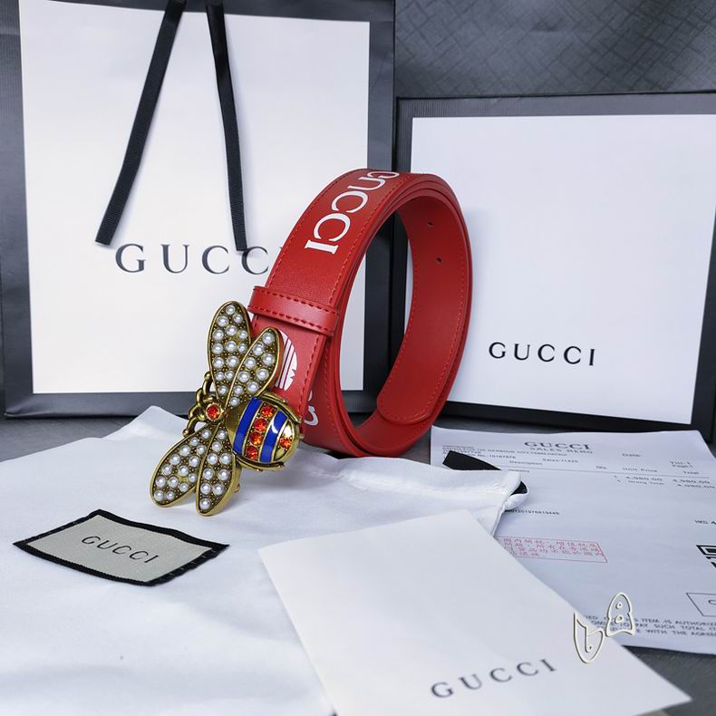 Gucci belt原版 35mmX80-125cm lb (17)