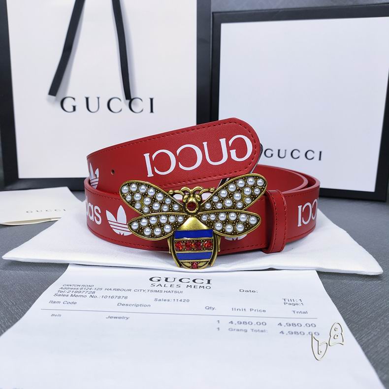 Gucci belt原版 35mmX80-125cm lb (18)