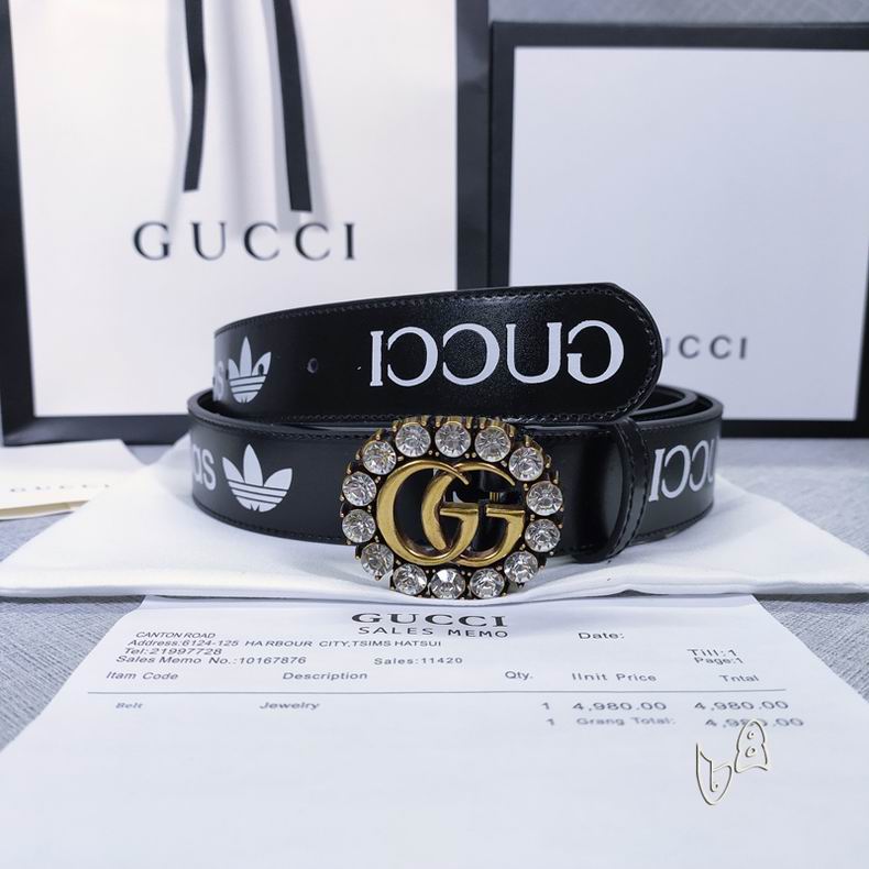 Gucci belt原版 35mmX80-125cm lb (3)