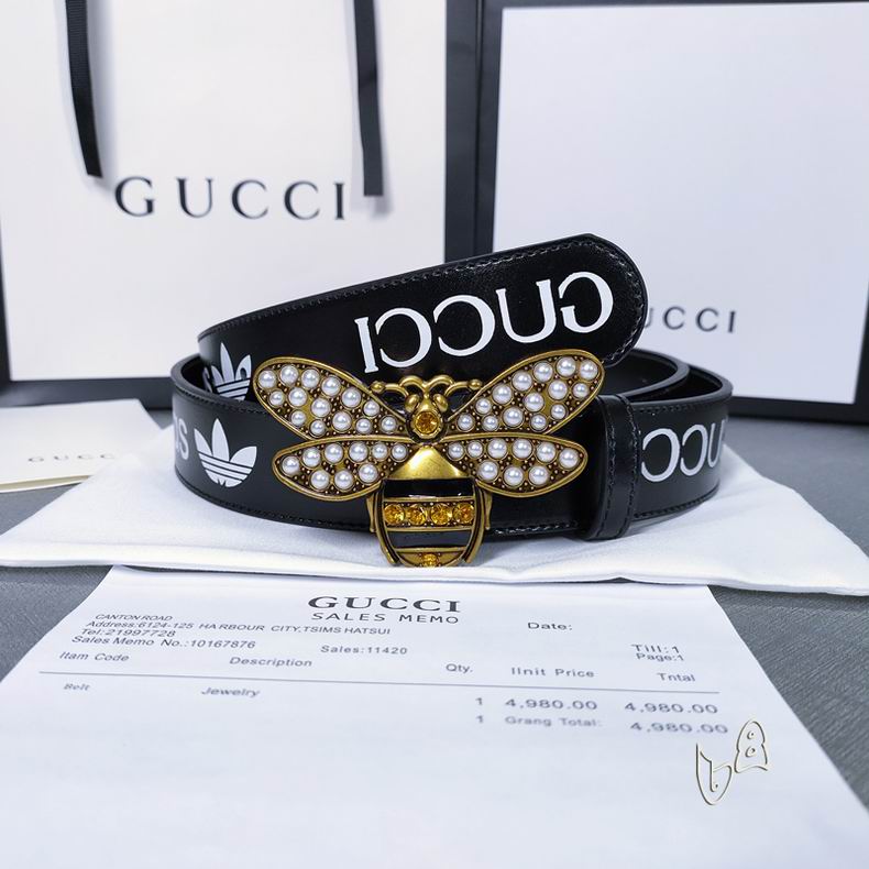 Gucci belt原版 35mmX80-125cm lb (3)