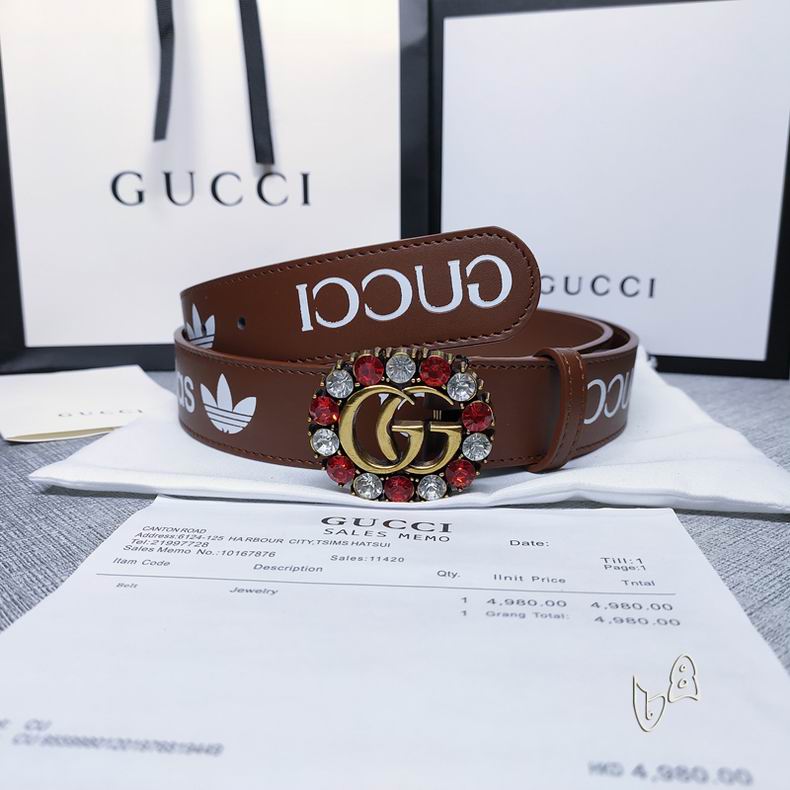 Gucci belt原版 35mmX80-125cm lb (6)