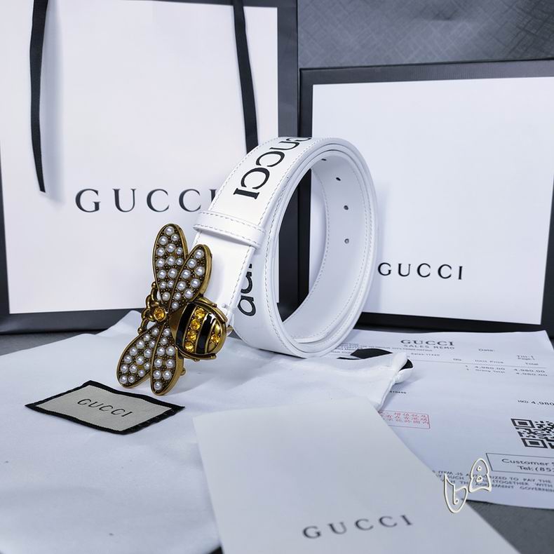 Gucci belt原版 35mmX80-125cm lb (8)