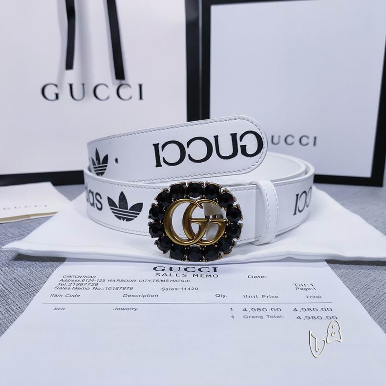 Gucci belt原版 35mmX80-125cm lb (9)