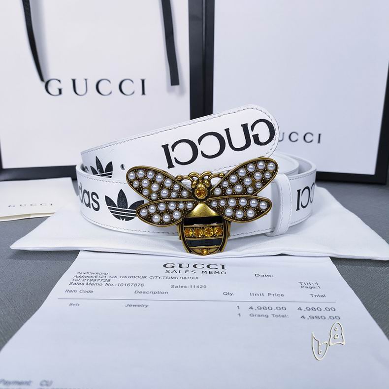 Gucci belt原版 35mmX80-125cm lb (9)