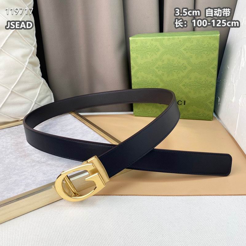 Gucci belt自动带 35mmX100-125cm 8L (1)