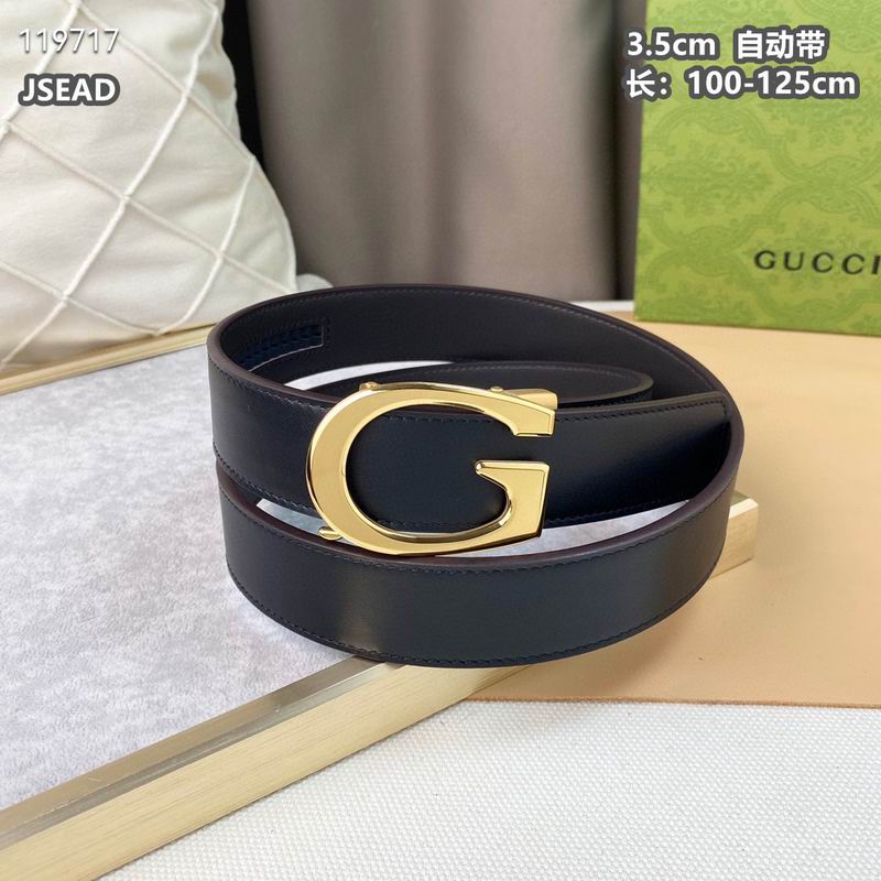 Gucci belt自动带 35mmX100-125cm 8L (2)
