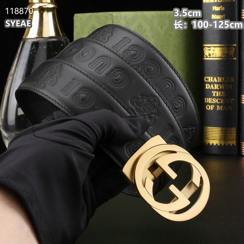 Gucci belt自动带 35mmX100-125cm 8L (3)