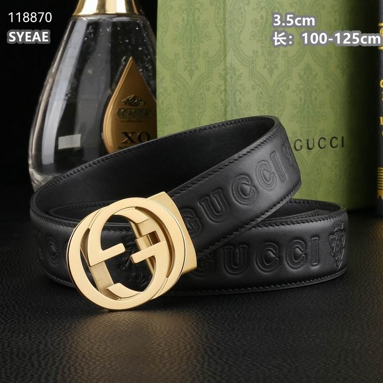 Gucci belt自动带 35mmX100-125cm 8L (4)