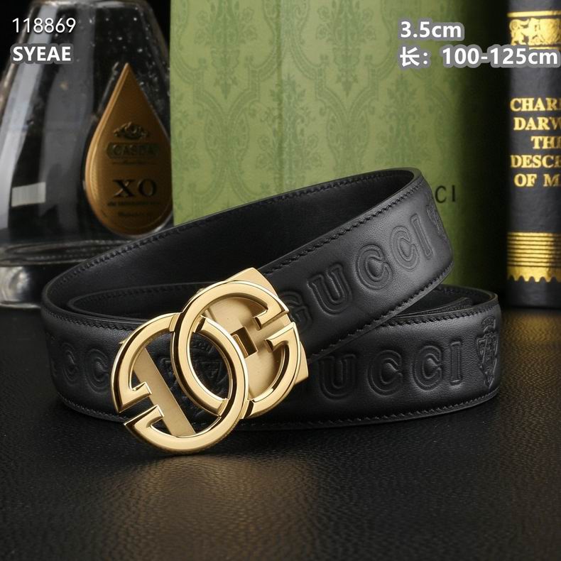 Gucci belt自动带 35mmX100-125cm 8L (4)