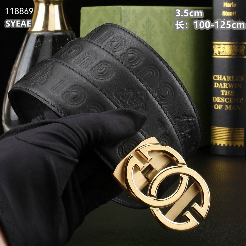 Gucci belt自动带 35mmX100-125cm 8L (5)