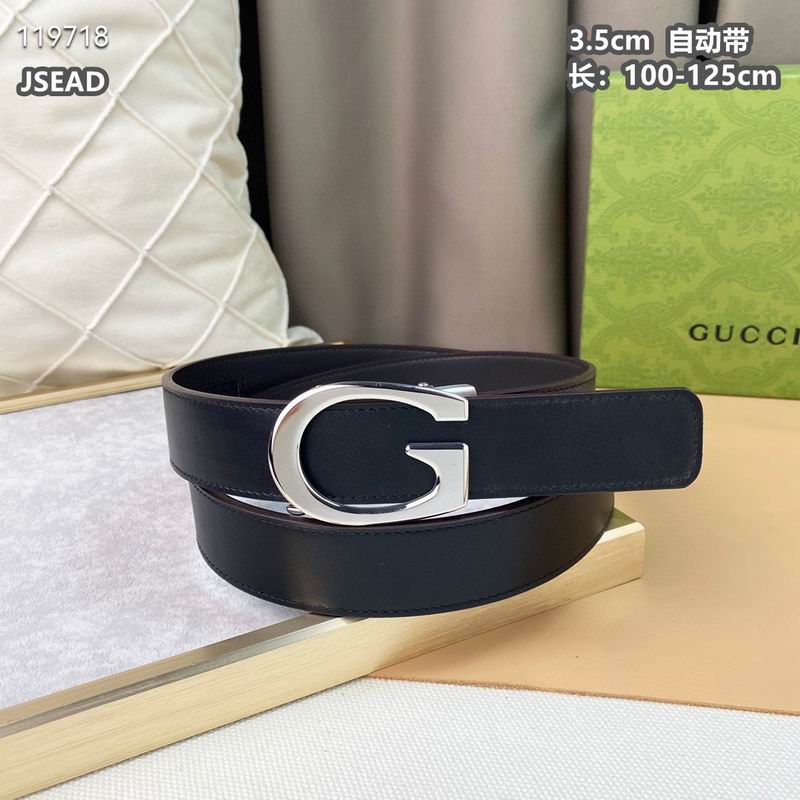 Gucci belt自动带 35mmX100-125cm 8L (7)