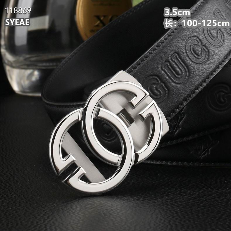 Gucci belt自动带 35mmX100-125cm 8L (7)