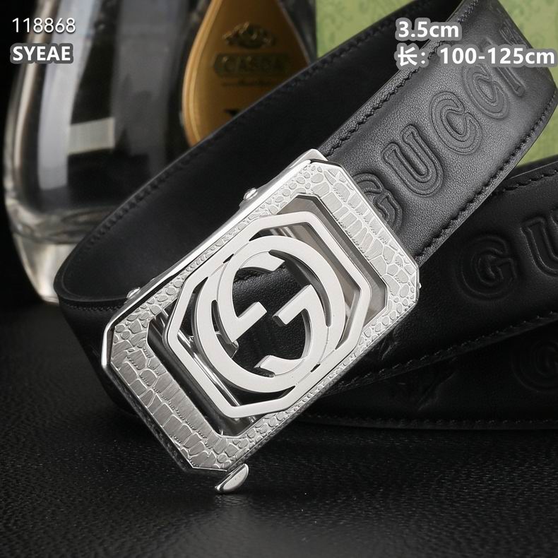 Gucci belt自动带 35mmX100-125cm 8L (7)