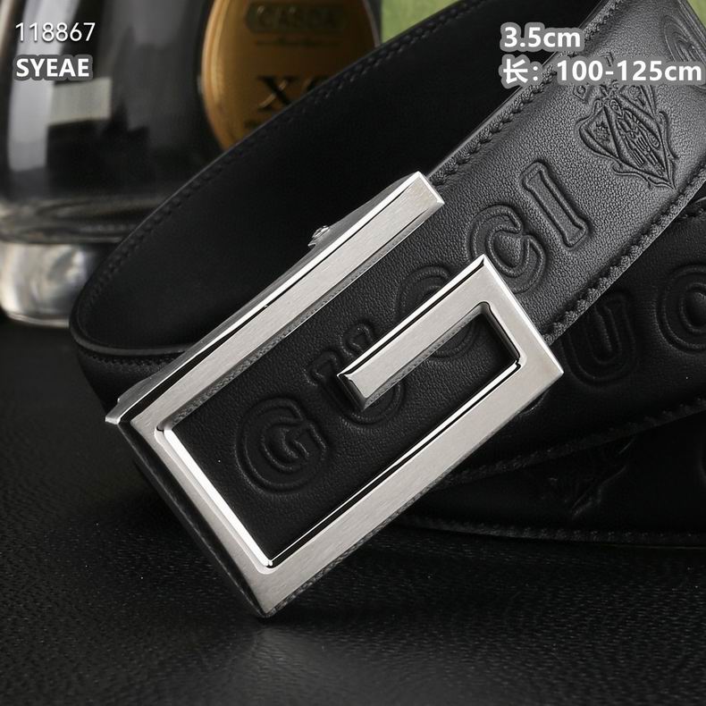 Gucci belt自动带 35mmX100-125cm 8L (7)