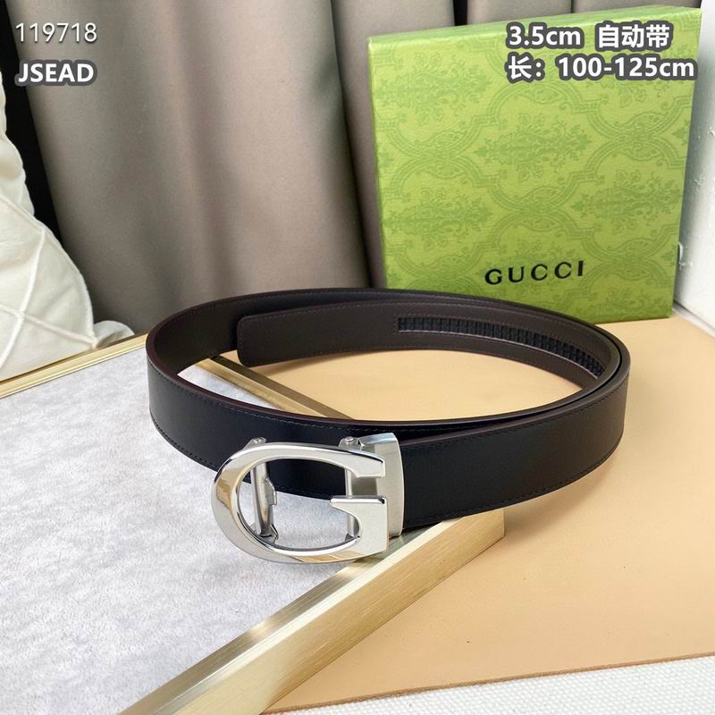 Gucci belt自动带 35mmX100-125cm 8L (8)