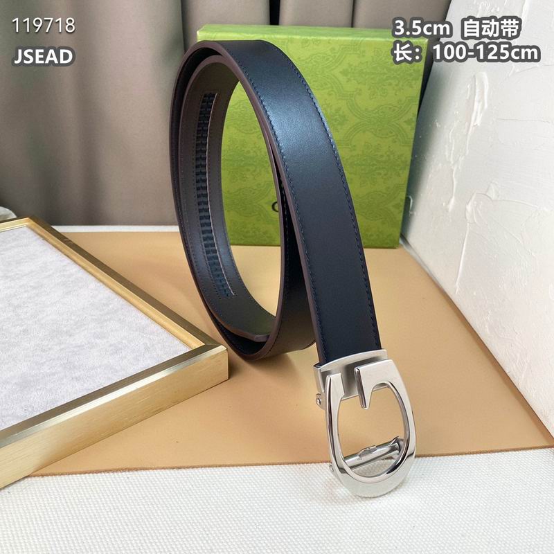 Gucci belt自动带 35mmX100-125cm 8L (9)
