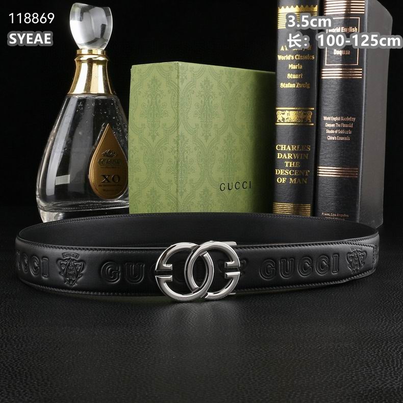 Gucci belt自动带 35mmX100-125cm 8L (9)