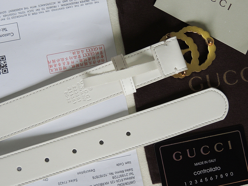 Gucci belt 原版 35mm lb (10)
