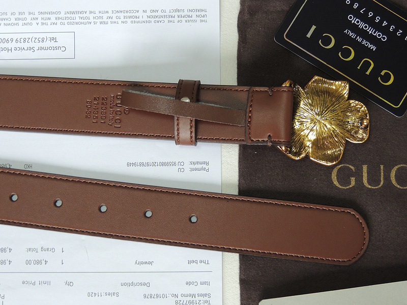 Gucci belt 原版 35mm lb (18)